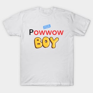 Native American Powwow Boy Funny Design T-Shirt